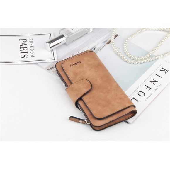 GXF-Baellerry women’s wallet, long wallet card packages, long buckle with zipper - Picture 2 of 9